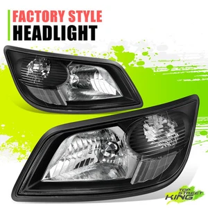 Black Housing Clear Corner Headlight Assembly Headlamp for Hino 268 338 06-19 - Picture 1 of 8