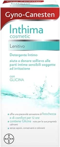 Gyno-Canesten Inthima Cosmetic Lenitivo per Igiene Intima, Detergente 12 Ore Di - Foto 1 di 12