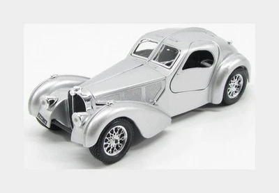 1:24 BURAGO Bugatti Atlantic 1936 Silver BU22092S - Immagine 1 di 2
