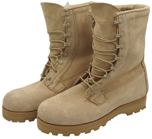 Vibram Cold Weather Boots Gore-Tex Combat Military Tan Mens Size 9.5 Mondopoint - Picture 1 of 9
