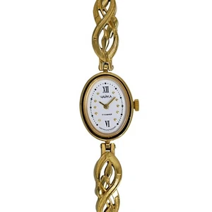 Chaika Vintage 1980's Mechanical Russian Ladies Gold Plated Watch 17 Jewels - Picture 1 of 10