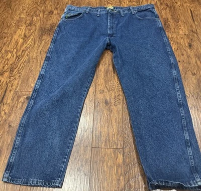 Cabela's Jeans Men's 44x30 Straight 100% Cotton Med Blue Wash Style 905099 - Image 1 of 4