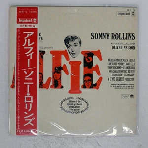 SONNY ROLLINS ALFIE IMPULSE SR3113 Japan OBI VINYL LP - Picture 1 of 2