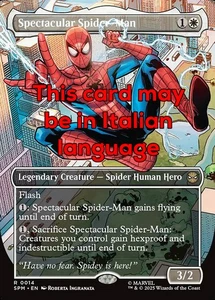 MTG SPECTACULAR SPIDER-MAN EXC - SPECTACULAR SPIDER-MAN 14 - SPM IT - MAGIC - Picture 1 of 1