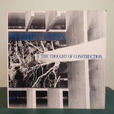 RARE Sverre Fehn The Thought Of Construction Per-Olaf Fjeld 1st Edition 1983 PB - Image 1 of 4