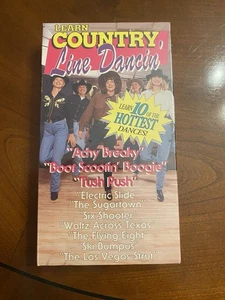 Learn Country Line Dancin’ (VHS, 1992) Achy Breaky, Electric Slide • New/Sealed - Picture 1 of 6