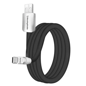 chubbycable Chubby 2.0 Fast Charging Cable Durable Soft 13.1ft (4m), Black - Afbeelding 1 van 7