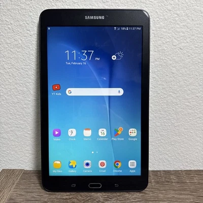 Samsung Galaxy Tab E SM-T377V 16GB 8.0" Wi-Fi Verizon Tablet Unlocked - Image 1 of 2