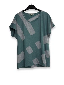 Burberry Brit Plaid Womens T Shirt Stretch Box-Fit Size L - Picture 1 of 7