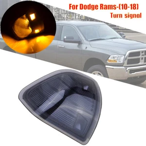 Smoked Amber LED Side Mirror Left Turn Signal Light For Dodge Ram 1500 2500 3500 - Picture 1 of 9