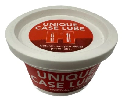 New 4 Oz. Tub Of Hornady Unique Case Lube 393299 FAST FREE SHIPPING!! - Image 1 of 2