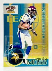 2000 Pacific NFC Leaders #5 Randy Moss Minnesota Vikings - Picture 1 of 2