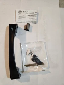 PELLA BLACK EXTERIOR HANDLE FOR SLIDING DOOR OX, NEW IN BOX **FREE SHIPPING*** - Picture 1 of 1