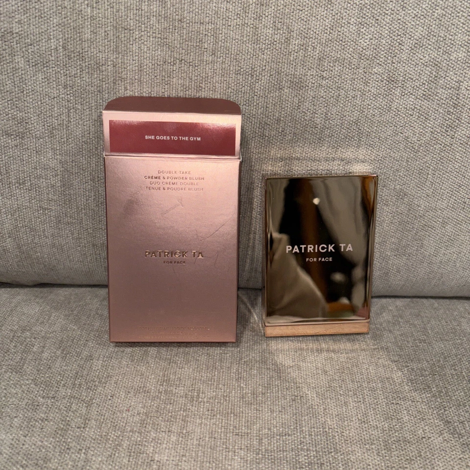 PATRICK TA Major Headlines Double-Take Crème & Powder Blush Duo Pick B318 Gym