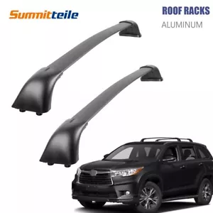 Par de barras transversales de techo superior portaequipajes para Toyota Highlander 14-19 - Imagen 1 de 8