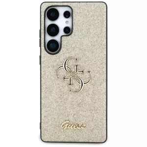 Funda protectora Guess Samsung S25 Ultra Fixed Glitter Big 4G Metal Logo dorado - Imagen 1 de 7