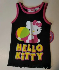Hello Kitty Toddler Girls T-Shirts Tank Top 2T or 4T NWT (P) - Picture 1 of 1