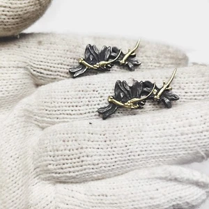 Brass Dragonfly Menuki For Japanese Samurai Sword Katana fitting - Picture 1 of 4