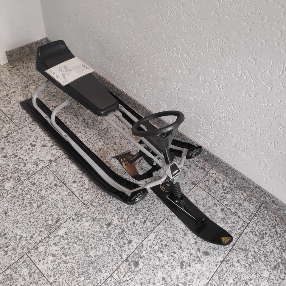 Stiga Snow Racer - King Size - Lenkschlitten - Schlitten Mit Lenker - Bild 1 von 4