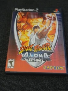 Playstation 2 Capcom Street Fighter Alpha Anthology - Nur Hülle - Bild 1 von 3