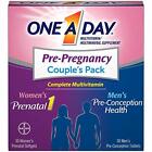 One A Day Prenatal Vitamin Dha Folic Acid Men Women Multivitamin Supplement