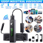 For iPhone Android iOS PC 8MM WiFi Borescope Endoscope Snake Inspection Camera