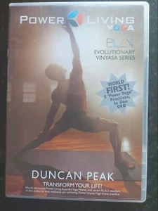 Duncan Peak - Power Living Yoga (Multi Region DVD) FREE Next Day Post from NSW - Picture 1 of 2