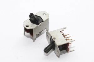 2x Interruttore/interruttore basculante vintage, 2x 3 contatti, Toggle Switch, modellismo - Foto 1 di 6
