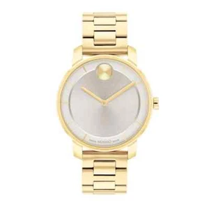 BRAND NEW Movado BOLD Access Warm Grey Dial Watch 34mm 3601080 - Picture 1 of 2