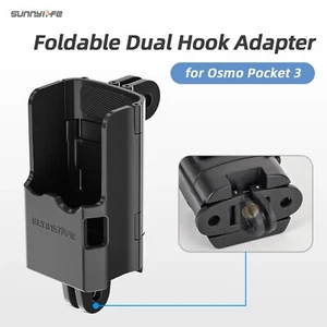 Expansion Adapter Foldable Dual Hooks Protective Case Brackets for Osmo Pocket 3 - Picture 1 of 12