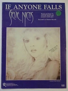 IF ANYONE FALLS Sheet Music STEVIE NICKS 1983 Fleetwood Mac - Picture 1 of 2