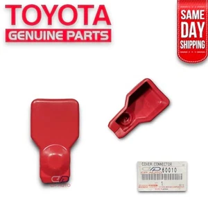 91-97 TOYOTA LAND CRUISER FJ80 CABLE DE BATERÍA TERMINAL POSITIVO CUBIERTA ROJA FABRICANTE DE EQUIPOS ORIGINALES NUEVO - Imagen 1 de 4