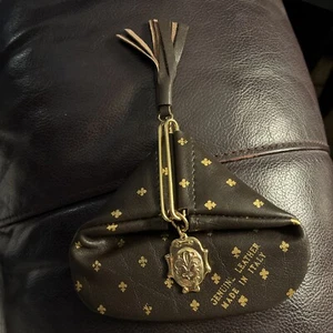 Portamonete Firenze vintage. Vera pelle italiana. Nuovo - Foto 1 di 4