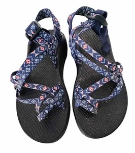 Sandalias Chaco Grandeur para mujer talla 7 azul punta abierta deportes acuáticos senderismo - Imagen 1 de 6