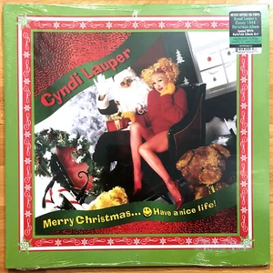 Cyndi Lauper - Merry Christmas...Have a Nice Life (2019) [SEALED] GREEN Vinyl LP - Picture 1 of 2