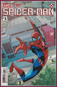 WEB OF SPIDER-MAN #1-A (2021)  1ST HARLEY KEENER IRON MAN 3 MARVEL 9.4 NM - Picture 1 of 5