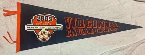 Virginia Cavaliers Soccer NCAA National Championship Pennant Cover