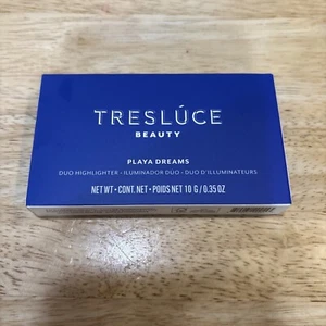 Tresluce Beauty Playa Dreams Duo Highlighter + Illuminator Palette Cream/ Powder - Picture 1 of 1