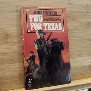 Two For Texas James Lee Burke Signed 1982 Paperback  - Bild 1 von 6