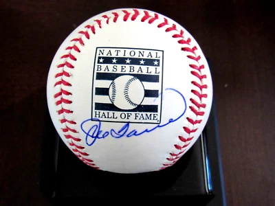JOE TORRE 4X WSC NY YANKEES HOF MANAGER SIGNED AUTO HOF LOGO OML BASEBALL PSADNA - Image 1 of 3