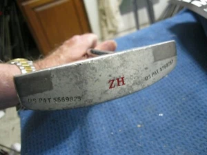 Carbite ZH patented Tri Metal Blade Putter 37 inches Nice - Picture 1 of 7