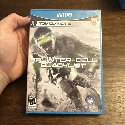 Brand New - Tom Clancy's Splinter Cell: Blacklist (Nintendo Wii U, 2013) Sealed - Image 1 of 3