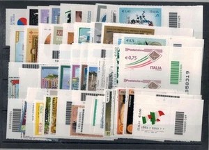 ITALY 2011 Complete Year with Barcode 52v MNH** - Picture 1 of 1