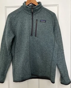 Patagonia Better Sweater Fleece Jacket in Blue/Green Men's Size M - Picture 1 of 6