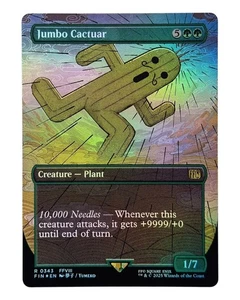 MTG | Jumbo Cactuar | Final Fantasy | Foil | NM | EN - Bild 1 von 1
