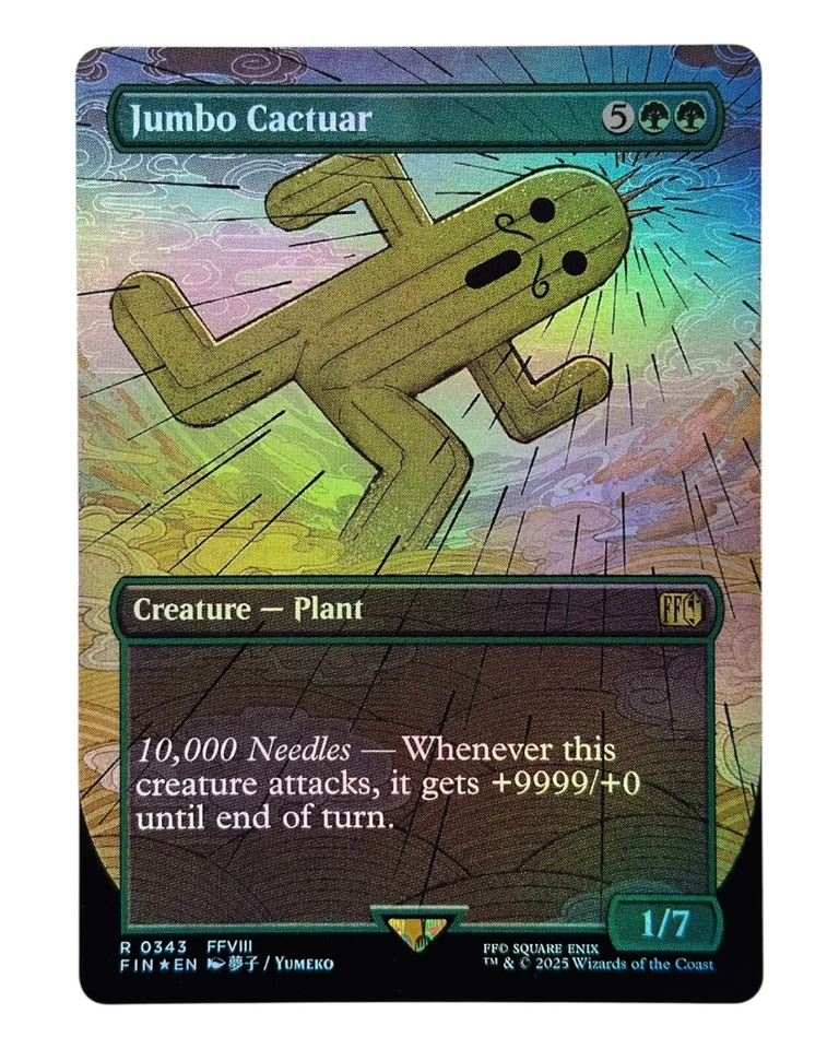 MTG | Jumbo Cactuar | Final Fantasy | Foil | NM | EN - Bild 1 von 1