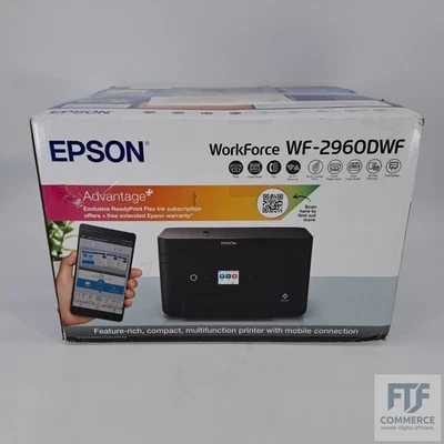 Epson WorkForce WF-2960DWF A4-Multifunktions-Tintenstrahldrucker m... C11CK60403 - Bild 1 von 4
