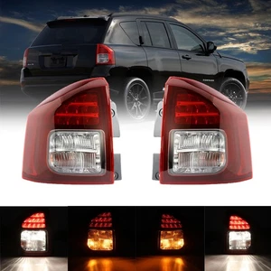 Luces traseras LED para Jeep Compass 2014-2017 lado izquierdo derecho faros antiniebla de freno - Imagen 1 de 12