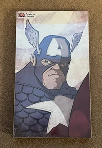 Captain America - Canvas Print - Avengers - Made In Britain - Box Frame - BNWT - Picture 1 of 8