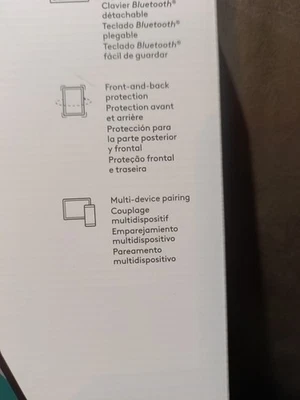 Logitech - Flip Folio Keyboard Case for iPad Pro 11" - Image 1 of 4